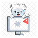 Broken System Broken Screen System Error Icon