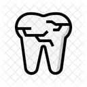 Broken teeth  Icon