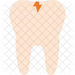 Broken teeth  Icon