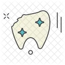 Broken Tooth Teeth Icon
