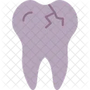 Broken tooth  Icon