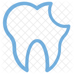 Broken Tooth Icon