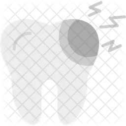 Broken tooth  Icon