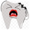 Broken tooth  Icon