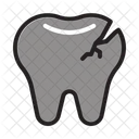 Broken Tooth  Icon