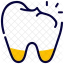 Broken tooth  Icon