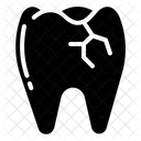 Broken tooth  Icon
