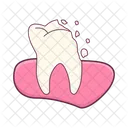 Broken tooth  Icon