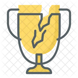 Broken Trophy Cup  Icon