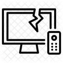 Broken Tv  Icon