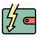 Broken Wallet Money Finance Icon