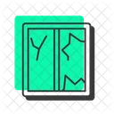Window Glass Destruction Icon