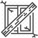 Abandoned House Building Icon