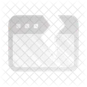 Error Broken Window Icon