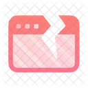 Error Broken Window Icon