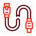 Broken Wire Broken Cable Broken Icon