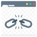 Brokenchain Brokenconnection Hyperlink Icon