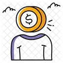 ブローカー、ビジネス、お金 アイコン