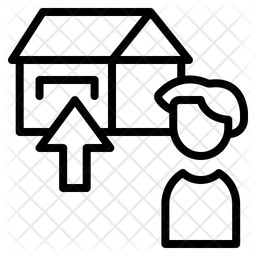 Broker Icon - Download in Line Style