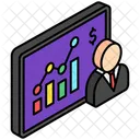 Broker Agent Trading Icon