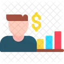 Broker Financial Stockbroker Icon