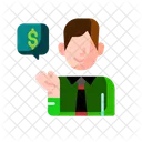 Broker Business Money Icon