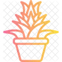 Bromelia Plant Nature Icon