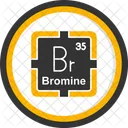Bromine Preodic Table Preodic Elements Icon