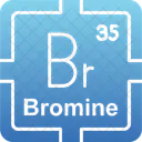 Bromine Preodic Table Preodic Elements Icon