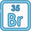 Bromine  Icon