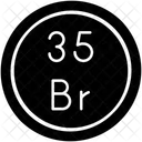 Bromine  Icon