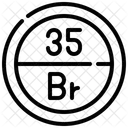 Bromine  Icon