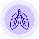 Bronchi Line Icon Icon