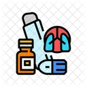 Bronchodilators Medicines Pharmacy Icon