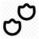 Brontosaurus-Fußabdruck  Symbol
