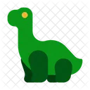 Extinct Long Neck Herbivore Icon