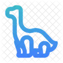 Extinct Long Neck Herbivore Icon