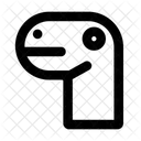 Ausgestorben Langhals Pflanzenfresser Icon