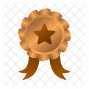 Bronze Badge Badge Award Icon