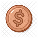 Bronze coin  Icon