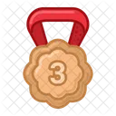 Bronze Medal Prize Icon