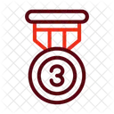 Bronze Medal Reward Medal Icon