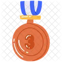 Bronzemedaille  Symbol