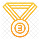 Bronzemedaille  Symbol