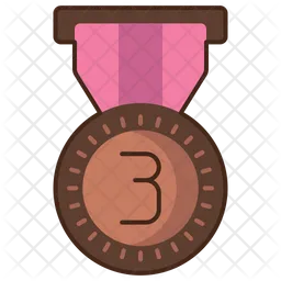 Bronzemedaille  Symbol