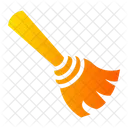 Broom Sweep Cleaning Icon