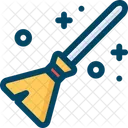 Broom Magic Witchcraft Icon