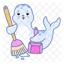 Broom  Icon