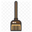 Broom Brush Cleaning Equipment Icon