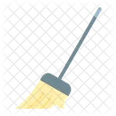 Broom Sweeping Cleaning Icon
